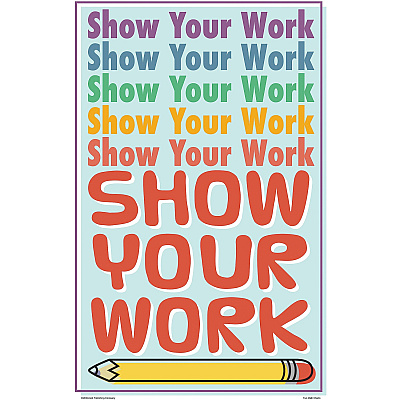 Teacher Created Resources Math Fun Posters (TCRP176)