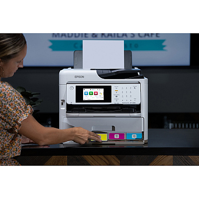 Epson WorkForce Pro WF-C5890 Wireless Inkjet Multifunction Printer - Color (C11CK23201)