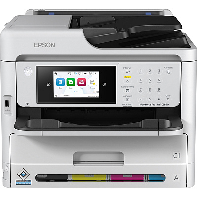 Epson WorkForce Pro WF-C5890 Wireless Inkjet Multifunction Printer - Color (C11CK23201)