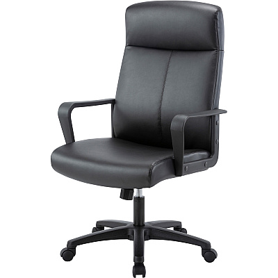 Lorell High-Back Bonded Leather Chair (LLR41851)