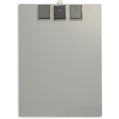 Officemate Magnetic Clipboard, Aluminum (OIC83217)