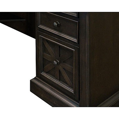 Martin Kingston Desk with Pedestal Box 1 of 2 (IMKN684R)