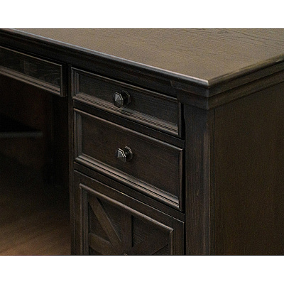 Martin Kingston Desk with Pedestal Box 1 of 2 (IMKN684R)