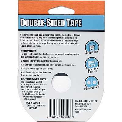 Gorilla Glue Glue Glue Gorilla Glue Glue Double-Sided Tape (GOR100925)