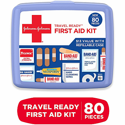 Johnson & Johnson Travel Ready First Aid Kit (JOJ202068)