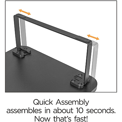 Lorell Quick-Install Monitor Laptop Riser (LLR99556)
