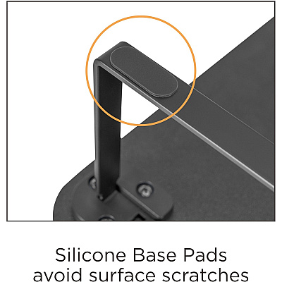 Lorell Quick-Install Monitor Laptop Riser (LLR99556)