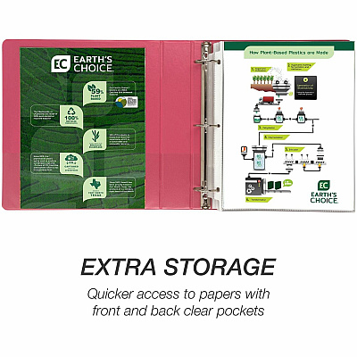 Samsill Earth's Choice Plant-based View Binders (SAMMP286576)