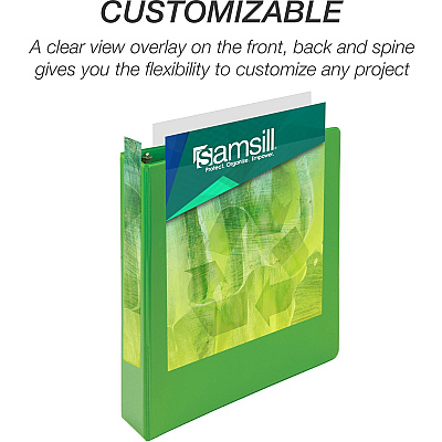 Samsill Earth's Choice Plant-based View Binders (SAMMP286578)