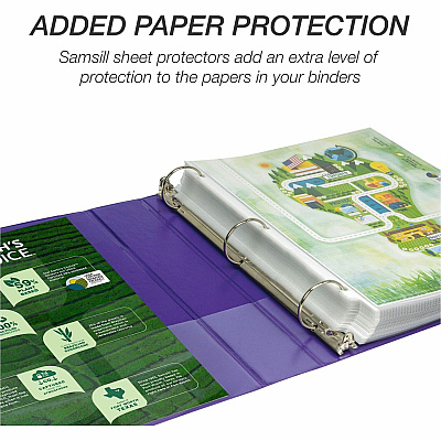 Samsill Earth's Choice Plant-based View Binders (SAMMP286508)