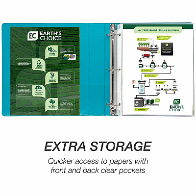 Samsill Earth's Choice Plant-based View Binders (SAMMP286577)