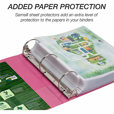 Samsill Earth's Choice Plant-based View Binders (SAMU86876)