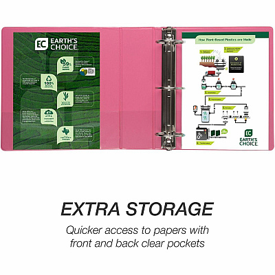 Samsill Earth's Choice Plant-based View Binders (SAMU86876)