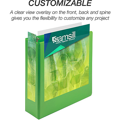 Samsill Earth's Choice Plant-based View Binders (SAMU86878)