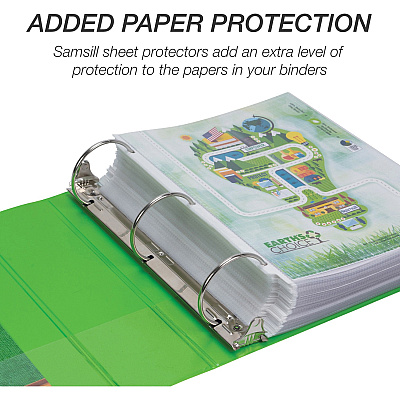 Samsill Earth's Choice Plant-based View Binders (SAMU86878)