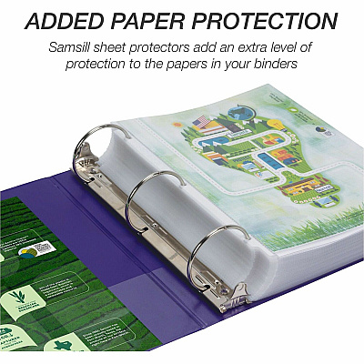 Samsill Earth's Choice Plant-based View Binders (SAMU86808)