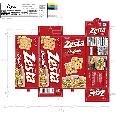 Kellogg's Zesta Saltine Crackers (KEB00133)
