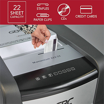 GBC Momentum X22-23 Paper Shredder (GBCWSM177004)