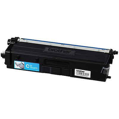 Brother TN437C Original Ultra High Yield Laser Toner Cartridge - Cyan - 1 Each