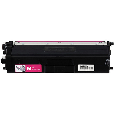 Brother TN437M Original Ultra High Yield Laser Toner Cartridge - Magenta - 1 Each