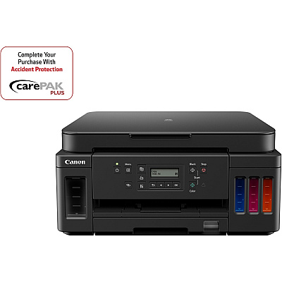 Canon PIXMA G6020 Wireless Inkjet Multifunction Printer - Color - White