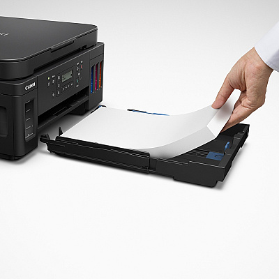 Canon PIXMA G6020 Wireless Inkjet Multifunction Printer - Color - White