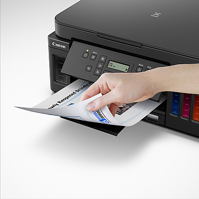 Canon PIXMA G6020 Wireless Inkjet Multifunction Printer - Color - White