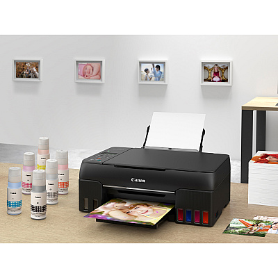 Canon PIXMA G620 Wireless Inkjet Multifunction Printer - Color - White