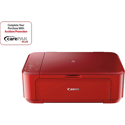 Canon PIXMA MG3620 Wireless Inkjet Multifunction Printer - Color - Red (CNMMG3620RED)