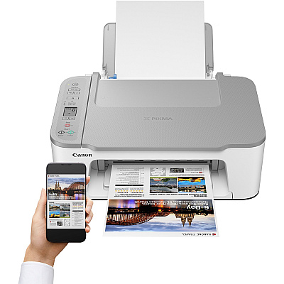 Canon PIXMA TS3520WH Wireless Inkjet Multifunction Printer - Color - Black