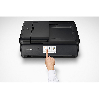 Canon PIXMA TS9520BK Wireless Inkjet Multifunction Printer - Color - Black
