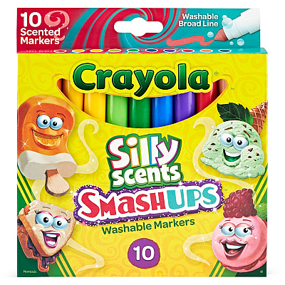 Crayola Silly Scents Slim Scented Washable Markers (CYO588274)