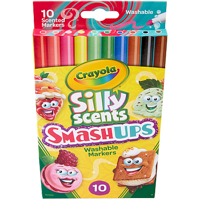 Crayola Silly Scents Slim Scented Washable Markers (CYO588275)