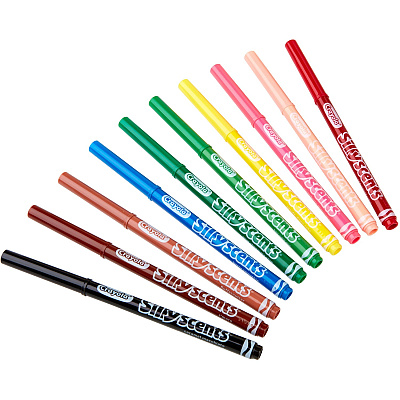 Crayola Silly Scents Slim Scented Washable Markers (CYO588275)