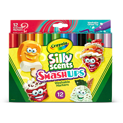 Crayola Silly Scents Slim Scented Washable Markers (CYO588279)