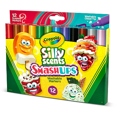 Crayola Silly Scents Slim Scented Washable Markers (CYO588279)
