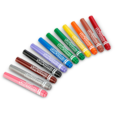 Crayola Silly Scents Slim Scented Washable Markers (CYO588279)
