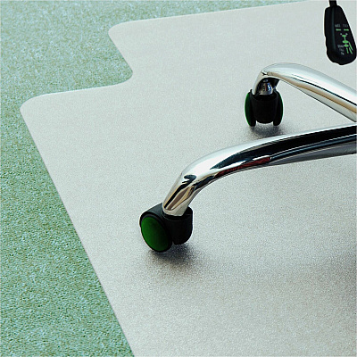 Cleartex Advantagemat Plus APET Lipped for Low/Standard Pile Carpets - 36" x 48" (FLRNCCMFLAG0003)