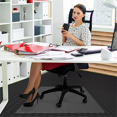 Cleartex Advantagemat Plus APET Rectangular for Low/Standard Pile Carpets - 46" x 60" (FLRNCCMFLAG0006)