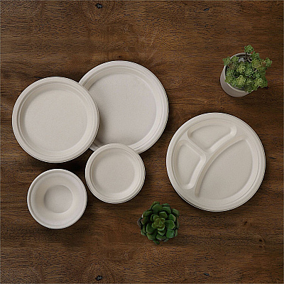 Genuine Joe 6" Compostable Plates (GJO10229)