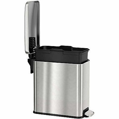 HLS Commercial Fire-Rated Soft Step Trash Can (HLSS03RFR)