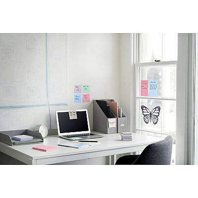 Post-it Recycled Super Sticky Notes (MMM654R5SSNRP)