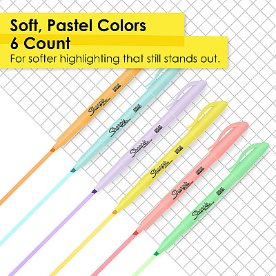 Sharpie Accent Highlighters w/Smear Guard (SAN2157486)