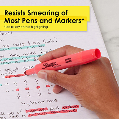 Sharpie SmearGuard Tank Style Highlighters (SAN2157492)