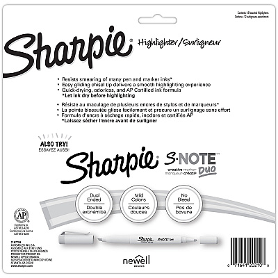 Sharpie SmearGuard Tank Style Highlighters (SAN2157492)