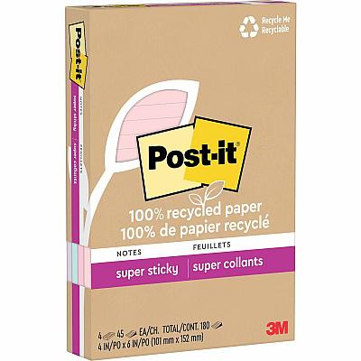 Post-it Super Sticky Adhesive Note (MMM4621R4SSNRP)
