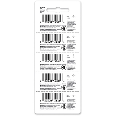 Energizer Industrial 2032 Lithium Battery 5-Packs (EVEECRN2032BX)