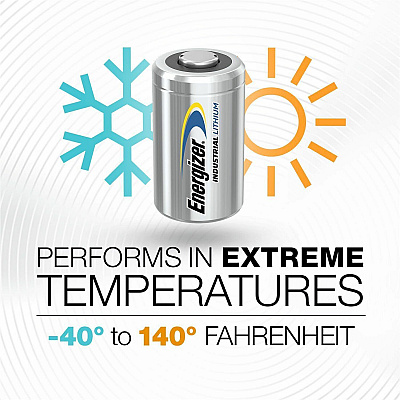 Energizer Industrial CR2 Lithium Batteries, CR2 Energizer Industrial Lithium Batteries, 8 Pack (EVEELN1CR28)