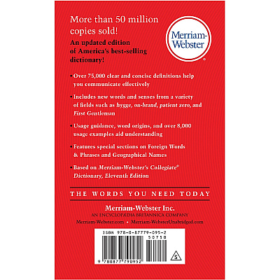 Merriam Webster Merriam Webster The Merriam Webster Dictionary Printed Book (MER2952)