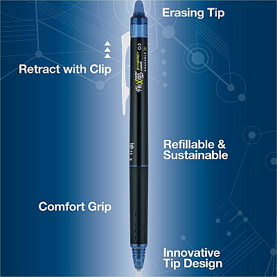 FriXion Synergy Clicker Erasable Gel Pen (17366)